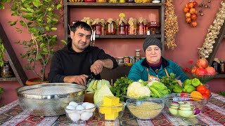 A PEACEFUL DAY IN THE HEAVENLY VILLAGE GORGEOUS GRANDMA DELICIOUS SWEETS  MOUTHWATERING RECIPE [upl. by Henni]