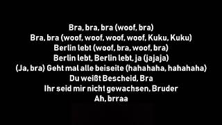 Berlin Lebt Capital Bra OFFICIAL LYRICS [upl. by Yknarf]