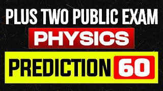 Plus Two Public Exam Physics  Prediction 60  Eduport Plus Two [upl. by Tower]