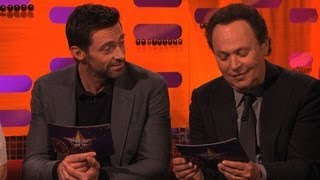 Hugh and Billy try some baking innuendos  The Graham Norton Show  New Years Eve 2012  BBC [upl. by Ycul421]