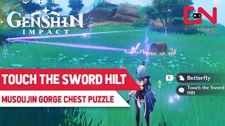 Touch the Sword Hilt  Genshin Impact  Musoujin Gorge Luxurious Chest Puzzle [upl. by Noonan]