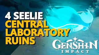 4 Seelie Central Laboratory Ruins Genshin Impact [upl. by Onurb]