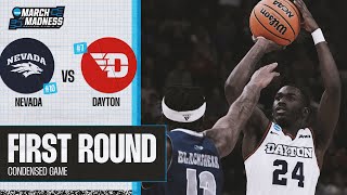 Dayton vs Nevada  First Round NCAA tournament extended highlights [upl. by Oleusnoc]