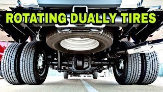 Rotating Dually Pickup and RV Tires [upl. by Adali631]