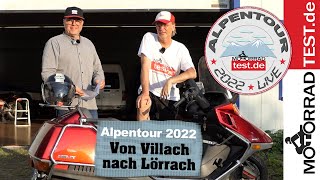 Alpentour 2022  10 Tage von Villach nach Lörrach [upl. by Faustena162]