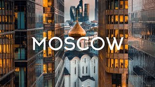 Moscow Russia Aerial Drone 4K Timelabpro [upl. by Ramso340]