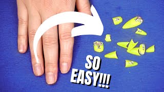 DIY HOW TO REMOVE GEL NAILS amp GEL EXTENSIONS [upl. by Rodina]