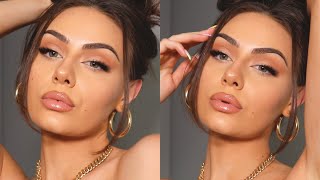 EVERYDAY SOFT GLAM MAKEUP TUTORIAL [upl. by Aicatsanna]