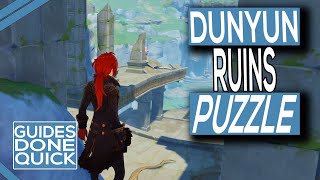 Genshin Impact Dunyu Ruins Puzzle Guide [upl. by Eiramaneet]