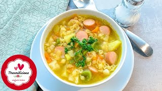 Leckere Familiensuppe  Gemüsesuppe  Nudelsuppe  Thermomix® TM5TM6 [upl. by Warila]