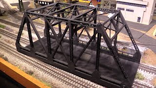 Menards OScale Double Track Bridge [upl. by Dweck645]