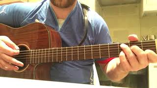 How to play CALEDONIA by Dougie MacLean on Guitar strum Version [upl. by Nylinnej]