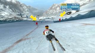 Torino 2006 Alpine Skiing PC Gameplay [upl. by Hobie]