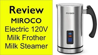 Review Miroco Milk Frother  How to make froth milk at home [upl. by Buiron]