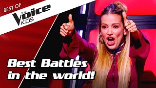 TOP 10  BEST BATTLES in The Voice Kids ever 🔥 part 1 [upl. by Akihc876]