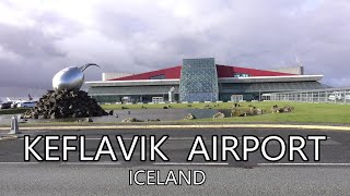 KEFLAVIK AIRPORT  ICELAND 4K [upl. by Einre]