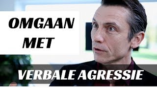 Omgaan met verbale agressie [upl. by Grimonia]