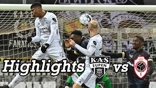 Highlights Matchday 22  KAS Eupen vs Royal Antwerp FC 02 [upl. by Putnem315]