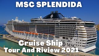 Msc Splendida❗ Cruise Ship Tour amp Review in 2022 [upl. by Kcirneh]