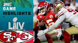 49ers vs Chiefs  Super Bowl LIV Game Highlights [upl. by Liek]