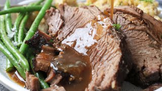 Slow Cooker Pot Roast Beef [upl. by Rheinlander902]