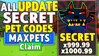 ALL RARE PET UPDATE CODES in Giant Simulator ROBLOX CODES [upl. by Anig77]