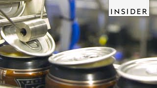 How Beer Cans Are Made [upl. by Aisitel]