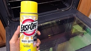 EASYOFF HEAVY DUTY Oven Cleaner Review [upl. by Ramona]