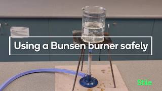 How to use a Bunsen burner safely [upl. by Oniluap]