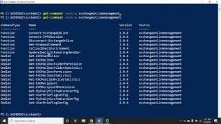 Connecting to Exchange Online in PowerShell [upl. by Lytsirk]