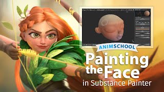 How to Paint a 3D Face in Substance Painter [upl. by Mathilde]