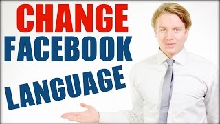 How to change Facebook language to English  2016 [upl. by Leimaj]