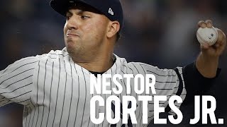 Nestor Cortes Jr “I get ‘em by surprise”  New York Yankees [upl. by Acilejna]