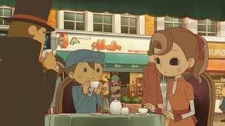 Professor Layton and the Curious Village HD US Cutscene  Ending [upl. by Nanete259]