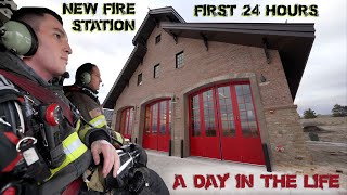 First 24 Hours in a New Fire Station  A Day in the Life [upl. by Anoed]