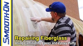 How to Repair Fiberglass Using Epoxy [upl. by Gaul563]