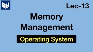 Memory Management  OS  Lec13  Bhanu Priya [upl. by Pascale663]