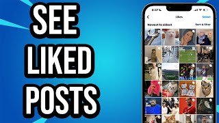 How To See Liked Posts On Instagram [upl. by Anilrahc932]