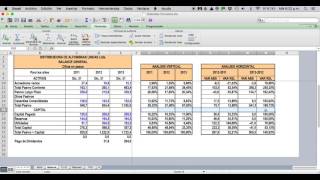 Analisis vertical y horizontal [upl. by Nosnehpets]