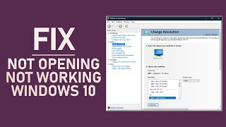 How To Fix NVIDIA Control Panel Not Opening  Not Working [upl. by Gianna]