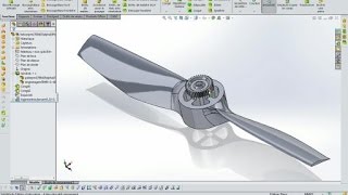 LAB 8A  Hélice tutoriel SolidWorks [upl. by Roobbie303]