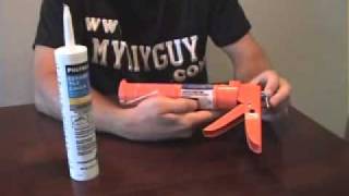 How To Load A Caulk Gun [upl. by Macilroy]