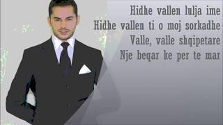 Shpat Kasapi  Valle Kosovare  Lyrics [upl. by Enair]