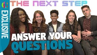 The Next Step  Cast answer your questions [upl. by Ahsiak]