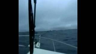 Rough seas  Parker 2520  Tuna fishing [upl. by Arremat]