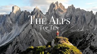 Top 10 Places To Visit In The Alps [upl. by Suoicul817]