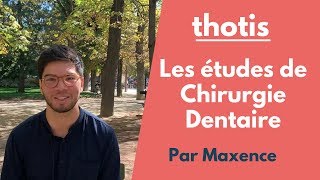 Comment devenir Dentiste  Maxence présente les études dodontologie  Thotis [upl. by Kaenel790]