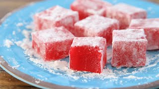 Turkish Delight Recipe  Lokum Recipe [upl. by Hamforrd365]