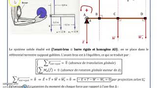 N°1 TD Etude biomécanique de lavant bras [upl. by Ahsert]
