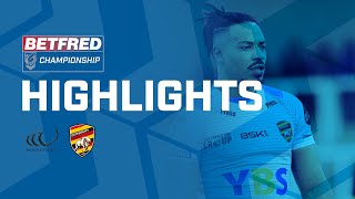 Highlights  Widnes Vikings v Dewsbury Rams [upl. by Irtimd]